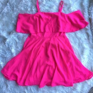 Very bright summer dress